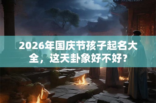 2026年国庆节孩子起名大全,这天卦象好不好? 2026年国庆节孩子起名大全,这天卦象好不好?