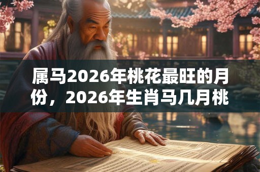 属马2026年桃花最旺的月份，2026年生肖马几月桃花最旺？