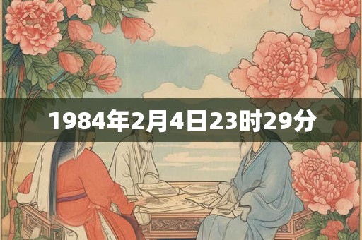 1984年2月4日23时29分