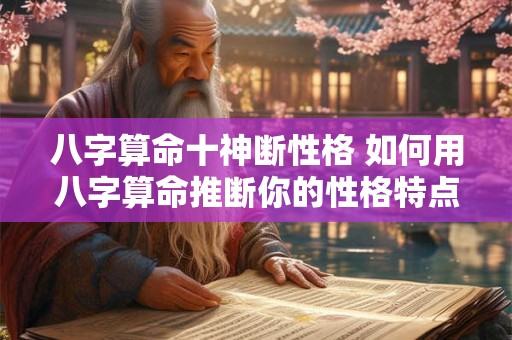 八字算命十神断性格 如何用八字算命推断你的性格特点及十神 八字算命十神断性格 如何用八字算命推断你的性格特点及十神