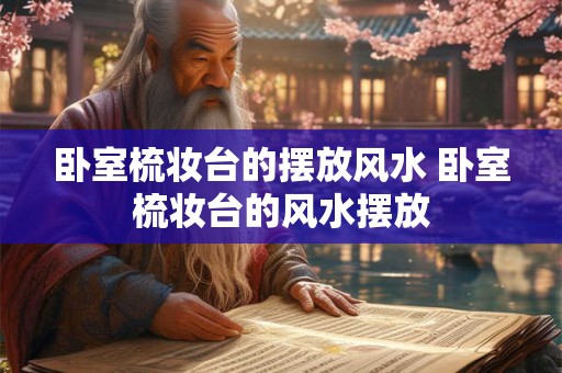 卧室梳妆台的摆放风水 卧室梳妆台的风水摆放
