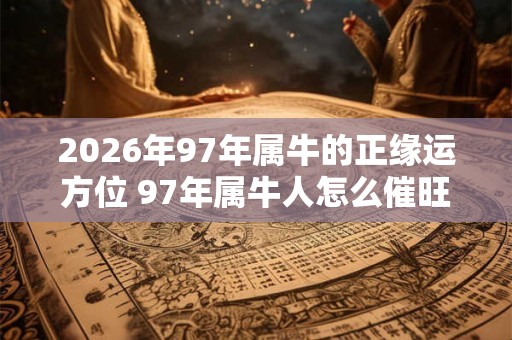 2026年97年属牛的正缘运方位 97年属牛人怎么催旺桃花