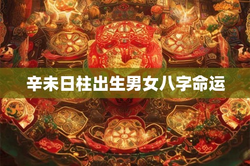 辛未日柱出生男女八字命运