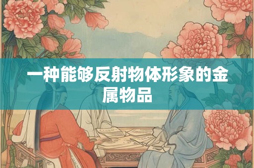 一种能够反射物体形象的金属物品