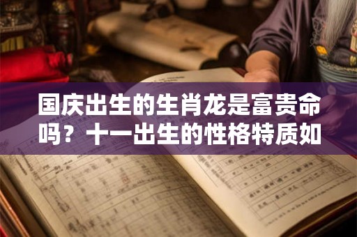 国庆出生的生肖龙是富贵命吗?十一出生的性格特质如何? 国庆出生的生肖龙是富贵命吗?十一出生的性格特质如何?