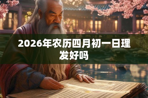 2026年农历四月初一日理发好吗