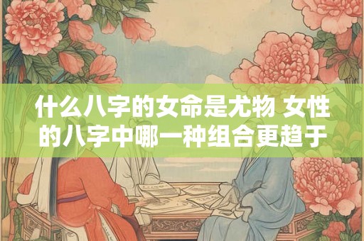 什么八字的女命是尤物 女性的八字中哪一种组合更趋于尤物