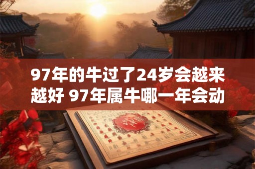 97年的牛过了24岁会越来越好 97年属牛哪一年会动婚