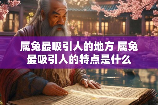 属兔最吸引人的地方 属兔最吸引人的特点是什么