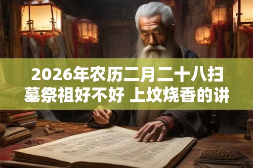 2026年农历二月二十八扫墓祭祖好不好 上坟烧香的讲究 2026年农历二月二十八扫墓祭祖好不好 上坟烧香的讲究