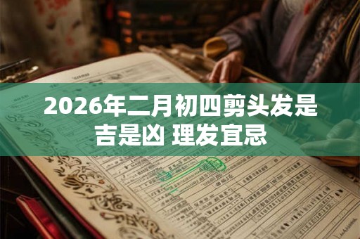 2026年二月初四剪头发是吉是凶 理发宜忌