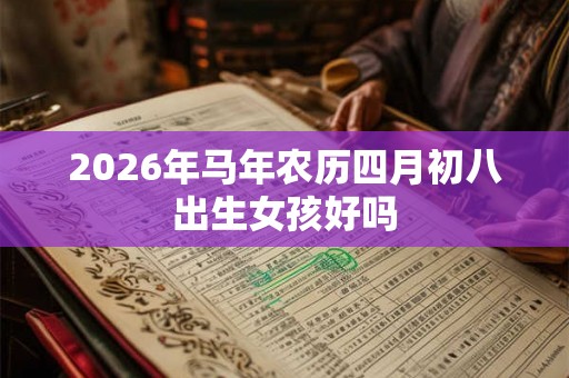 2026年马年农历四月初八出生女孩好吗