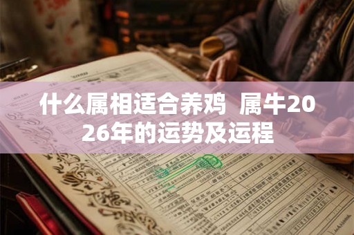 什么属相适合养鸡  属牛2026年的运势及运程