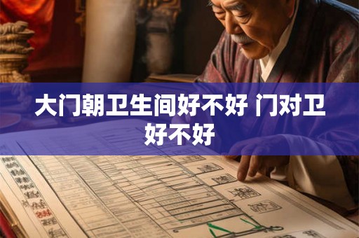 大门朝卫生间好不好 门对卫好不好