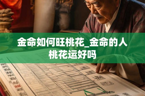 金命如何旺桃花_金命的人桃花运好吗