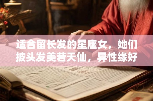 适合留长发的星座女,她们披头发美若天仙,异性缘好到流泪 适合留长发的星座女,她们披头发美若天仙,异性缘好到流泪