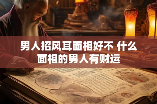 男人招风耳面相好不 什么面相的男人有财运 男人招风耳面相好不 什么面相的男人有财运