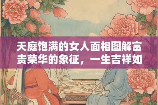 天庭饱满的女人面相图解富贵荣华的象征，一生吉祥如意