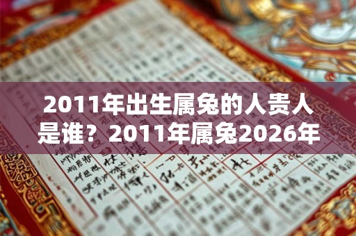 2011年出生属兔的人贵人是谁?2011年属兔2026年好运吗? 2011年出生属兔的人贵人是谁?2011年属兔2026年好运吗?