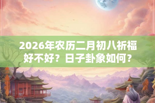2026年农历二月初八祈福好不好？日子卦象如何？