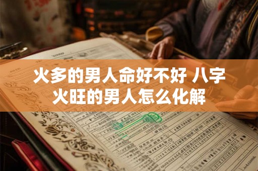 火多的男人命好不好 八字火旺的男人怎么化解