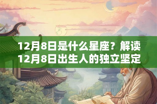 12月8日是什么星座？解读12月8日出生人的独立坚定与理性热情