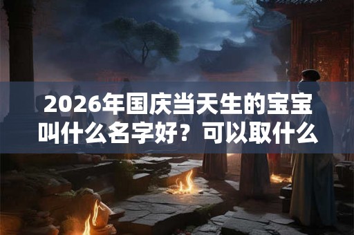 2026年国庆当天生的宝宝叫什么名字好？可以取什么和国庆有关的名字？