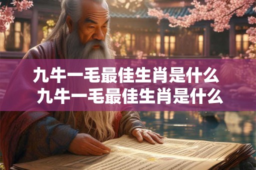九牛一毛最佳生肖是什么 九牛一毛最佳生肖是什么 九牛一毛最佳生肖是什么 九牛一毛最佳生肖是什么
