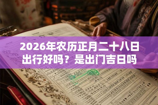 2026年农历正月二十八日出行好吗?是出门吉日吗 2026年农历正月二十八日出行好吗?是出门吉日吗