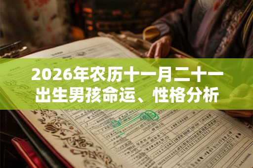 2026年农历十一月二十一出生男孩命运、性格分析 2026年农历十一月二十一出生男孩命运、性格分析