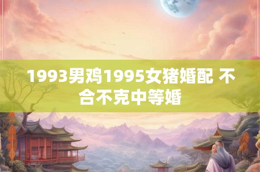 1993男鸡1995女猪婚配 不合不克中等婚