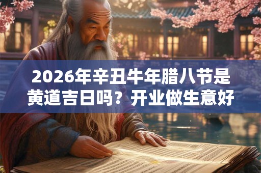 2026年辛丑牛年腊八节是黄道吉日吗?开业做生意好不好? 2026年辛丑牛年腊八节是黄道吉日吗?开业做生意好不好?