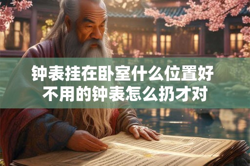 钟表挂在卧室什么位置好 不用的钟表怎么扔才对