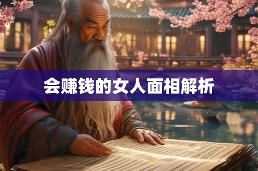 会赚钱的女人面相解析