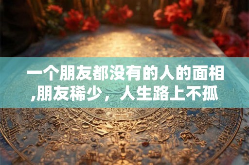 一个朋友都没有的人的面相,朋友稀少，人生路上不孤单？