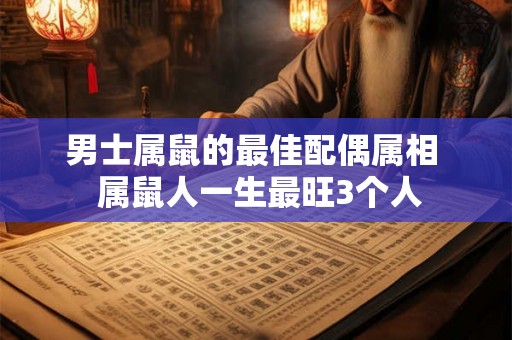 男士属鼠的最佳配偶属相 属鼠人一生最旺3个人 男士属鼠的最佳配偶属相 属鼠人一生最旺3个人