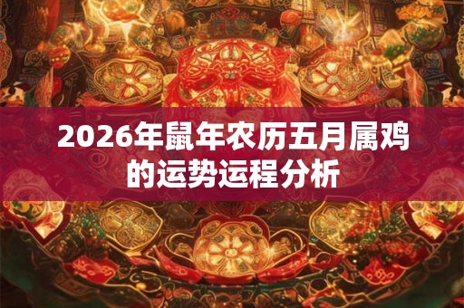 2026年鼠年农历五月属鸡的运势运程分析