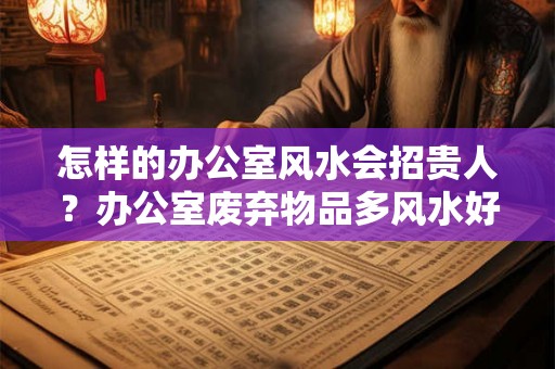 怎样的办公室风水会招贵人？办公室废弃物品多风水好吗？