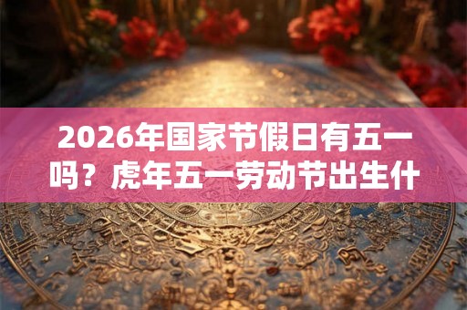 2026年国家节假日有五一吗？虎年五一劳动节出生什么命？