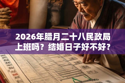 2026年腊月二十八民政局上班吗？结婚日子好不好？