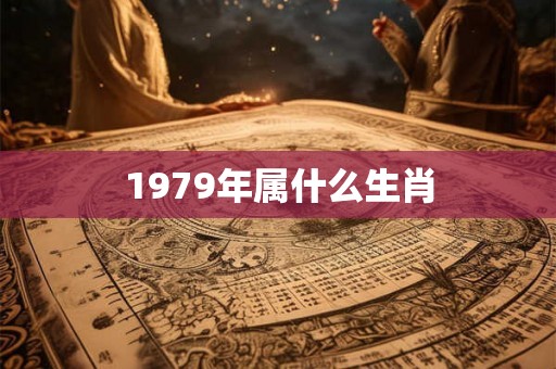 1979年属什么生肖 1979年属什么生肖