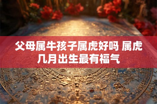 父母属牛孩子属虎好吗 属虎几月出生最有福气 父母属牛孩子属虎好吗 属虎几月出生最有福气