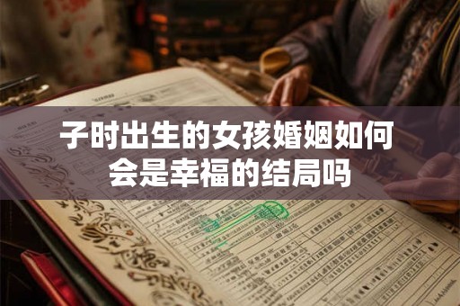 子时出生的女孩婚姻如何 会是幸福的结局吗
