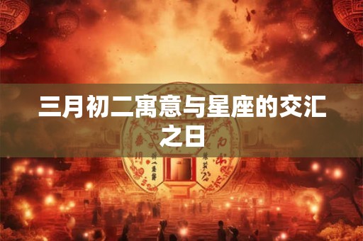 三月初二寓意与星座的交汇之日