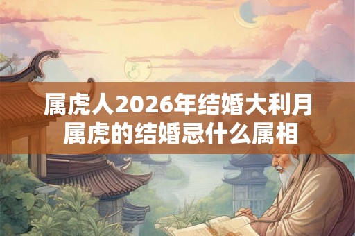 属虎人2026年结婚大利月 属虎的结婚忌什么属相 属虎人2026年结婚大利月 属虎的结婚忌什么属相