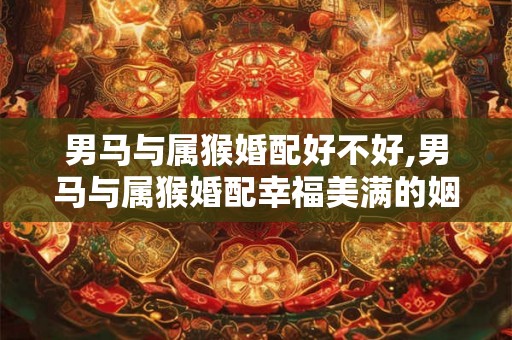 男马与属猴婚配好不好,男马与属猴婚配幸福美满的姻缘？