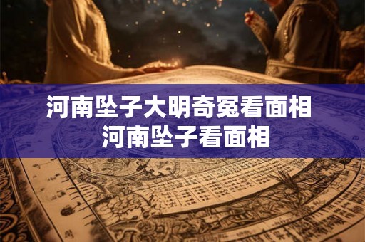 河南坠子大明奇冤看面相  河南坠子看面相