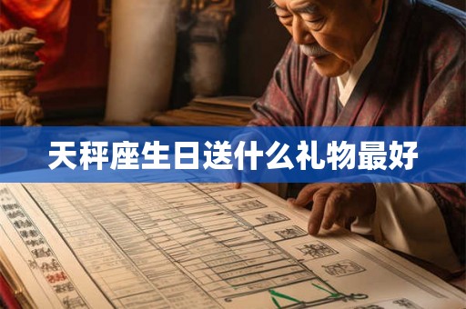 天秤座生日送什么礼物最好 天秤座生日送什么礼物最好