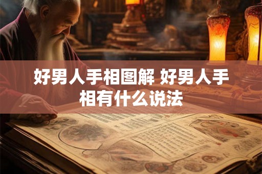好男人手相图解 好男人手相有什么说法