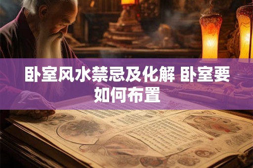 卧室风水禁忌及化解 卧室要如何布置